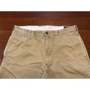 35 X 30 Filson Khakis Twill Chino Cotton Tan Pants